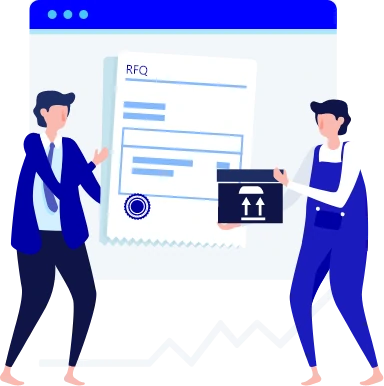 أرسل بطلب عروض الأسعار إلى كافة مورديك بضغطة زر